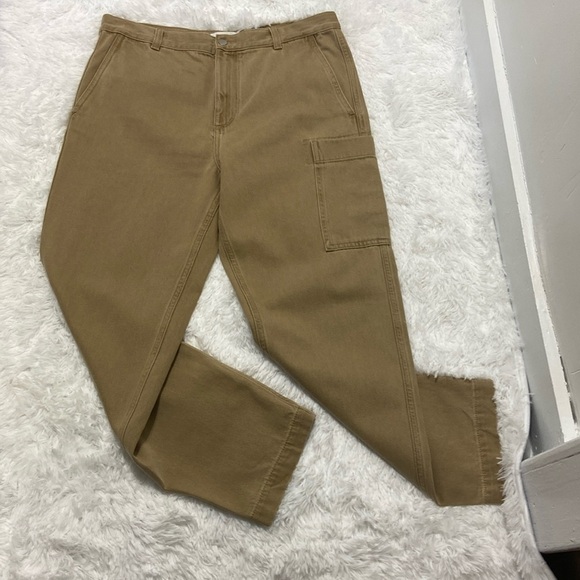COS MEN KHAKI/TAN WASH OUT,ONE POCKET, CARGO PANTS. SIZE-38 R. - Picture 1 of 14
